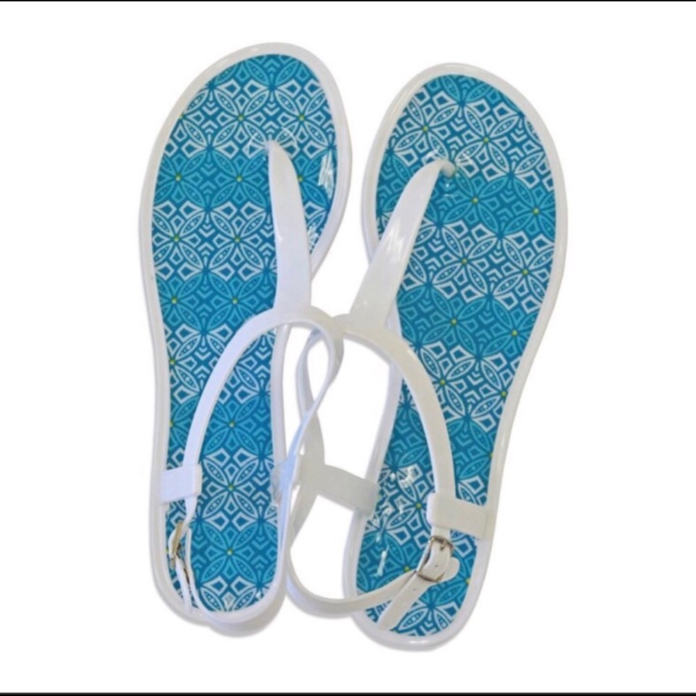 Capri Cove T Strap Jelly Sandals